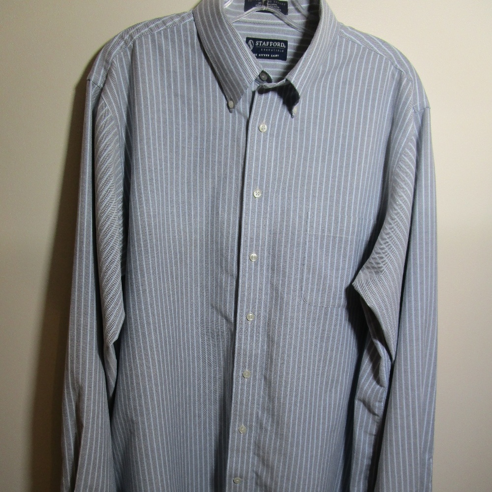 Stafford mens casual/dress shirt, oxford